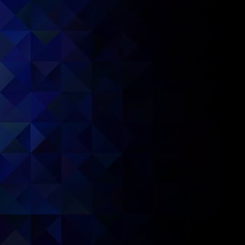 Blue Grid Mosaic Background, Creative Design Templates vector
