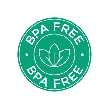 BPA free icon.  vector