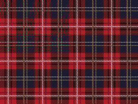 Seamless Tartan plaid, vector illustration. 