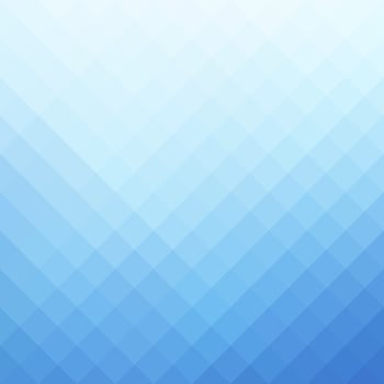 Blue Square Grid Mosaic Background, Creative Design Templates vector