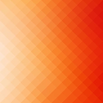 Orange Square Grid Mosaic Background, Creative Design Templates vector