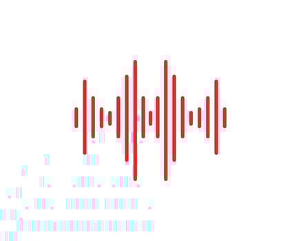 sound wave illustration vector