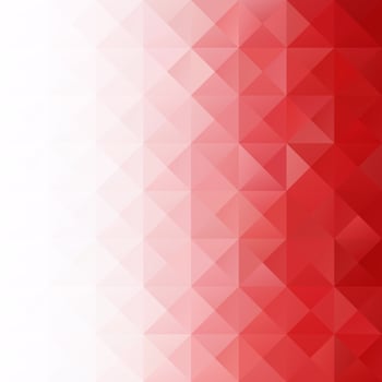 Red Grid Mosaic Background, Creative Design Templates vector
