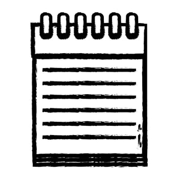 figure notebook papers object design to write vector