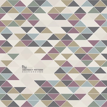 Abstract vintage triangle pattern design background. You can use for artwork cover of old antique elements, cover, print, ad. vector