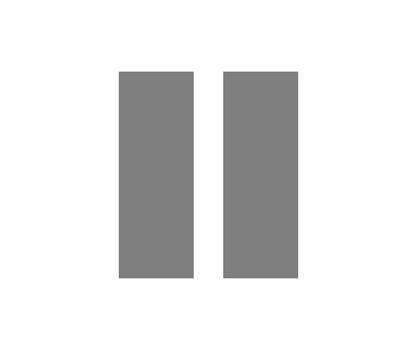 Pause sign vector