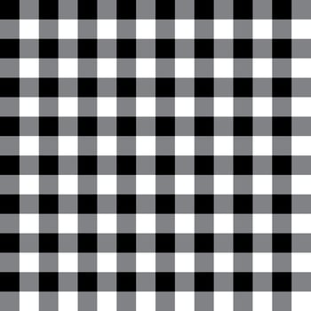 Black and Gray Plaid Fabric Pattern vector