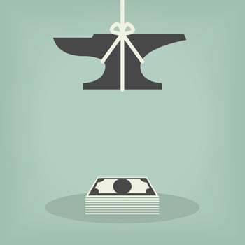 Risk vector illustration