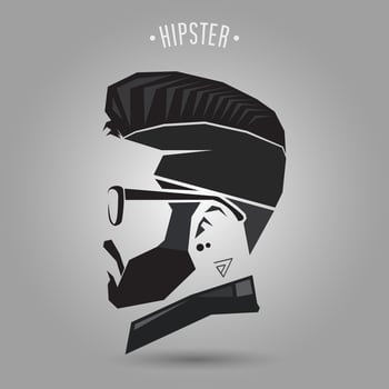 hipster vintage style vector