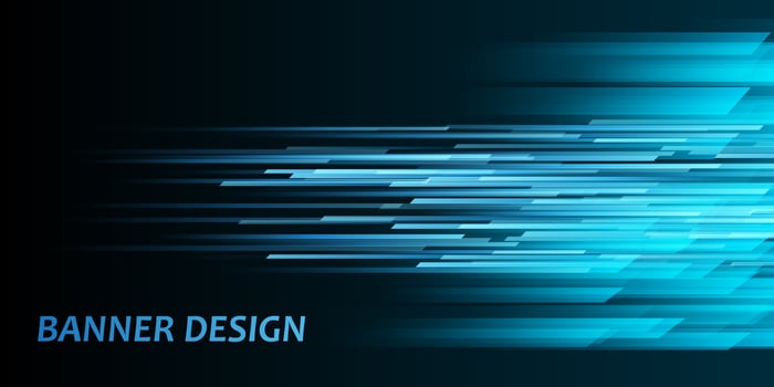 Motion effect banner  vector