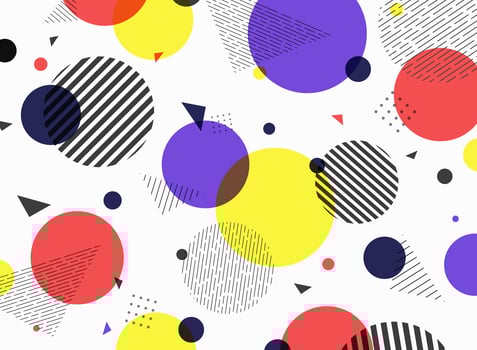 Abstract pattern geometric simple colorful shape design. vector