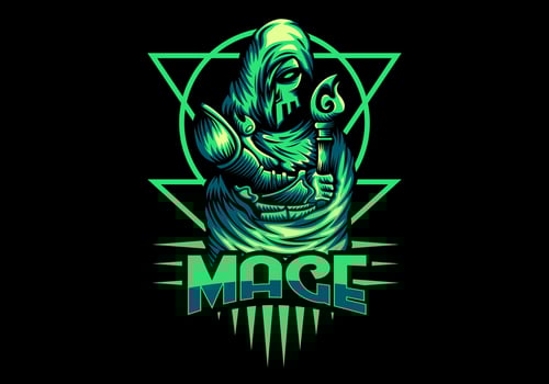 Mage Vector illustration