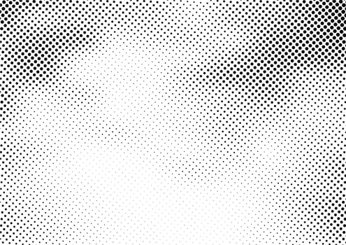 Abstract halftone background and grunge texture fade dotted gradient on white background. vector