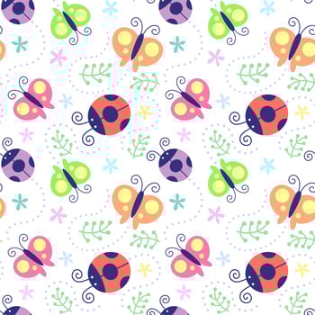 Seamless pattern background vector