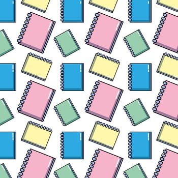 notebook papers object design to write background vector