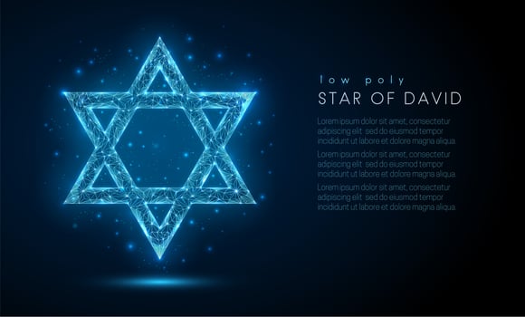 Star of David.  vector