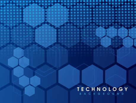 High speed. Hi-tech. Abstract technology background  vector