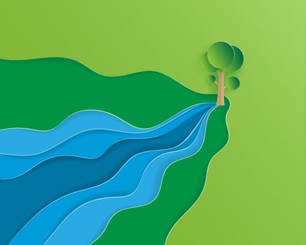 Ecology and environment conservation  vector