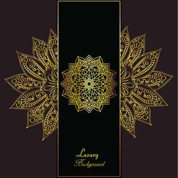 Golden Luxury Elegant Background vector