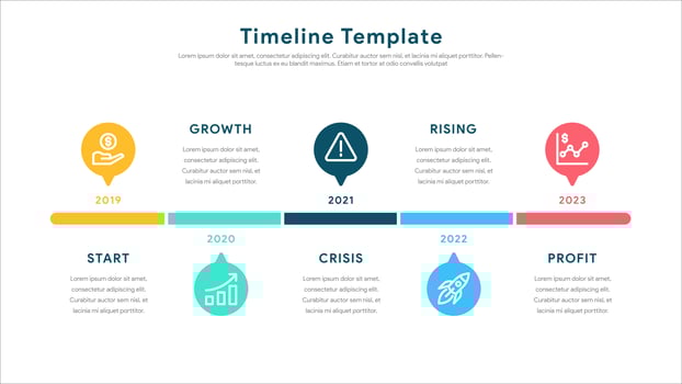 Flowchart Template  vector