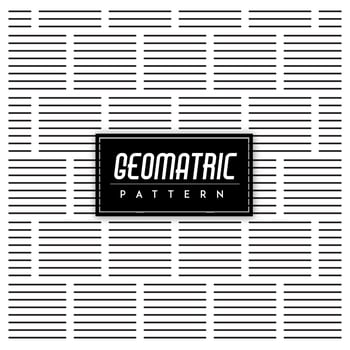 Black and White Geomatric Seamless Pattern Background vector