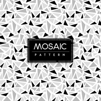 Colorful Mosaic Seamless Pattern Background vector