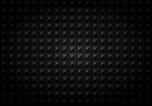 Gradient black square geometric pattern background. vector