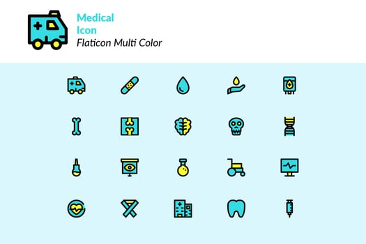 Medical Icon Set vector