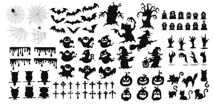 The shadow collection of ghosts  vector