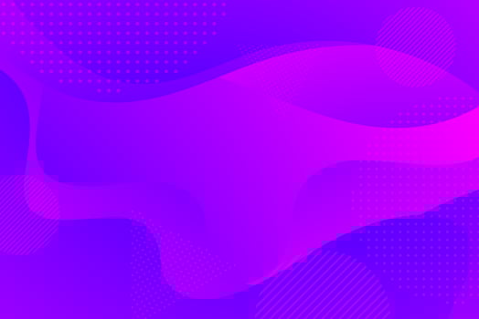 Bright pink purple and blue gradient fluid shapes background  vector