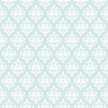 Damask seamless pattern background. vector