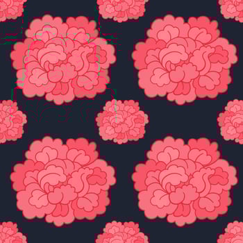 Botanical seamless pattern. vector