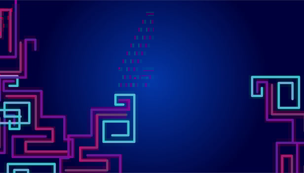 Maze abstract background vector