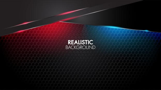 Black Geometric Background vector