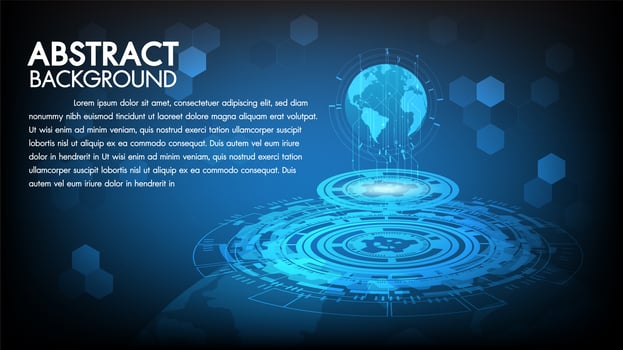 Abstract technology background  vector