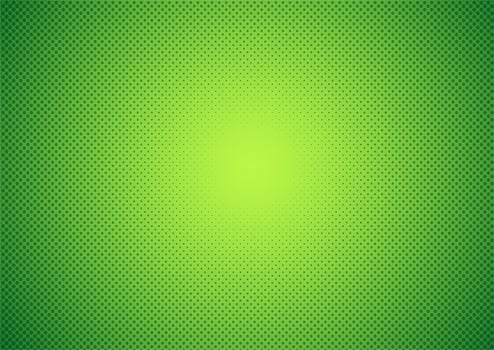 Green Gradient with Halftone background vector