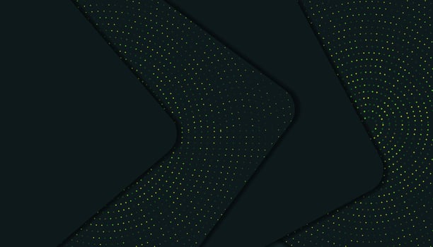 Abstract Elegant 3D Layer Dark Green Background With Glitters vector