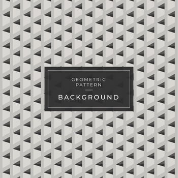 geometric pattern black and white 3d cube vector