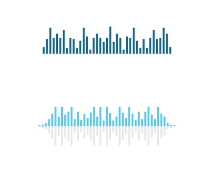 Sound Wave Symbol Illustration vector