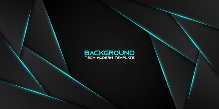 Dynamic Metallic Black and Blue Layered Background vector