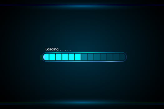 Loading Window Interface for HUD vector