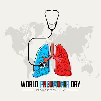 World Pneumonia Day Graphic vector