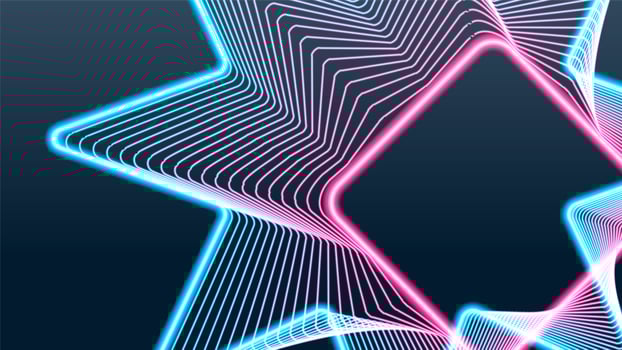 Shining swirl neon lights background  vector