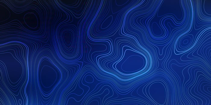 Banner Background with an Abstract Topography Design vector