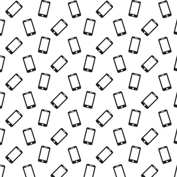 Smartphone icon pattern vector
