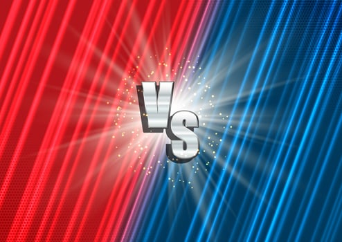 Versus screen background  vector
