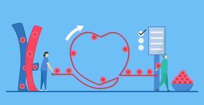 Cardiology Arrhythmia Concept  vector