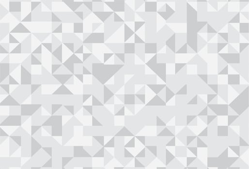 Abstract Gray Triangle Mosaic Pattern Background  vector