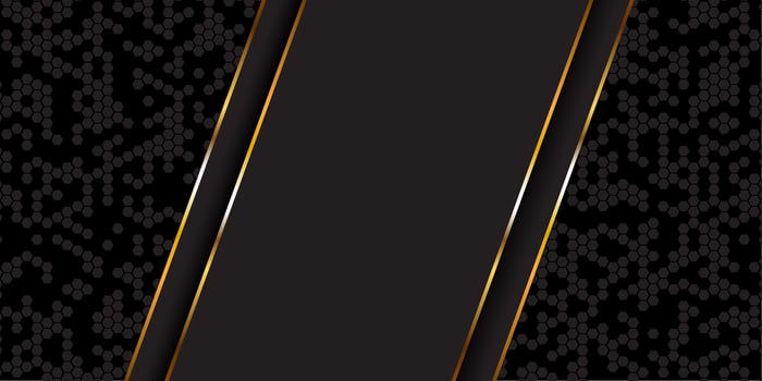  Gold and black background vector