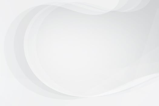 Abstract White and Grey Curves Background  vector
